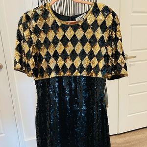 Vintage Sequin Dress